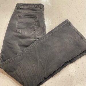 Talbots Charcoal Corduroy pants